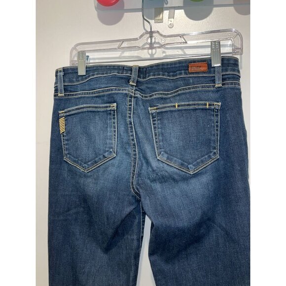 Paige Womens Dark Wash Skyline Skinny Jeans Size 29 - Picture 6 of 11